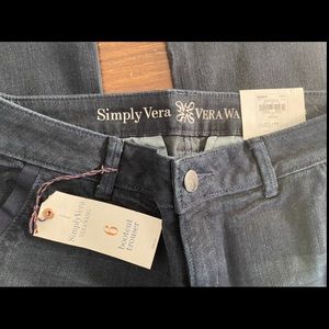Simply Vera Vera Wang Bootcut Trousers Size 6